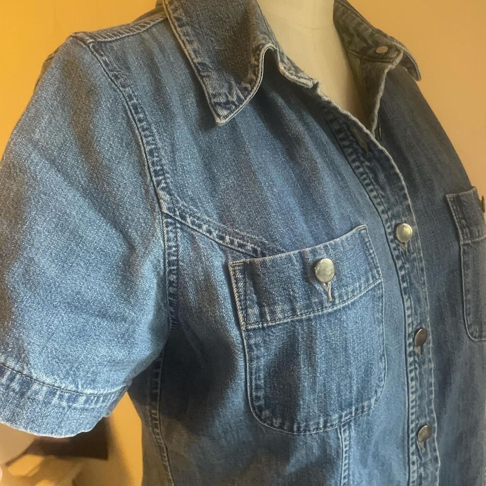 Eddie Bauer Denim Dress - Picture 4 of 6